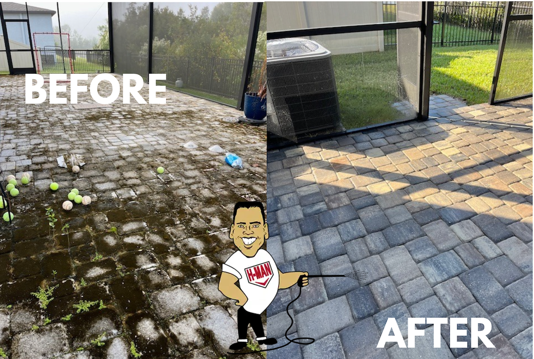 Expert Paver Cleaning and Sealing in Temple Terrace, Tampa: H-Man Pressure Washing